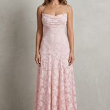 Florielle – Romantic floral silhouette – Sleeveless maxi dress