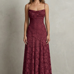 Florielle – Romantic floral silhouette – Sleeveless maxi dress