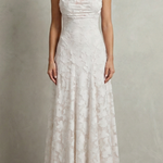 Florielle – Romantic floral silhouette – Sleeveless maxi dress
