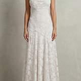 Florielle – Romantic floral silhouette – Sleeveless maxi dress
