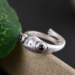 ANILLO RÉGLABLE VINTAGE GRENOUILLE
