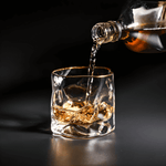 Hoshi Gold Japanese Crystal Whisky Glass