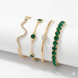 CONJUNTO DE PULSERAS | ORO