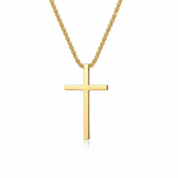 COLLAR SERTI CLOS CRUZ | ORO