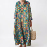 Capucine - Robe d’Été Imprimée Flatteuse