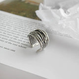 ANILLO RÉGLABLE PLATA RANG
