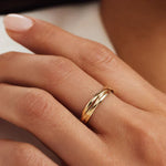 ANILLO LÉNA TRIELLE | ORO