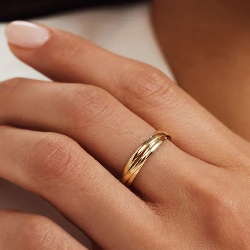 ANILLO LÉNA TRIELLE | ORO