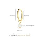 PENDIENTES DELIA BLASON | ORO