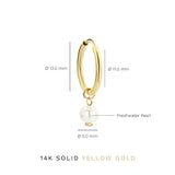 PENDIENTES DELIA BLASON | ORO