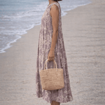 VESTIDO MIDI FLORAL DELICADO - VALERINA MARBELLA