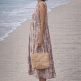 VESTIDO MIDI FLORAL DELICADO - VALERINA MARBELLA