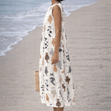 VESTIDO MIDI CON GATOS DULCES - VALERINA MARBELLA