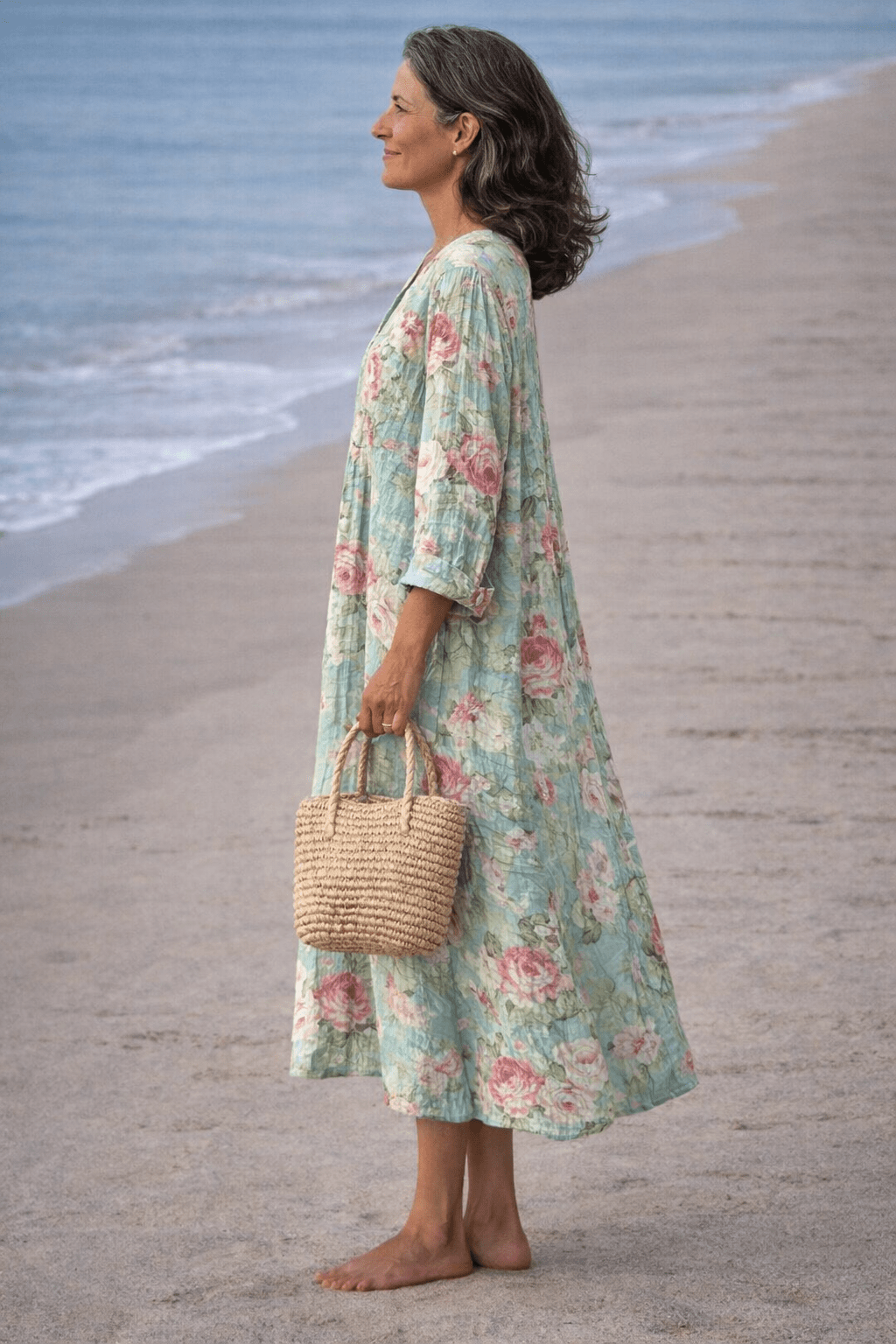 VESTIDO FLORAL EN FLORACIÓN - VALERINA MARBELLA