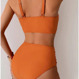 BIKINI CON TEJIDO PLISADO