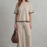Jeah – Chic Contrast Trim – Lounge Set