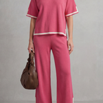 Jeah – Chic Contrast Trim – Lounge Set