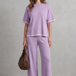 Jeah – Chic Contrast Trim – Lounge Set