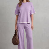 Jeah – Chic Contrast Trim – Lounge Set