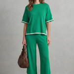 Jeah – Chic Contrast Trim – Lounge Set