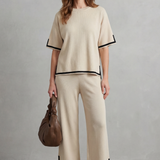 Jeah – Chic Contrast Trim – Lounge Set