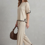 Jeah – Chic Contrast Trim – Lounge Set