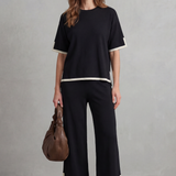 Jeah – Chic Contrast Trim – Lounge Set