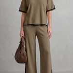 Jeah – Chic Contrast Trim – Lounge Set