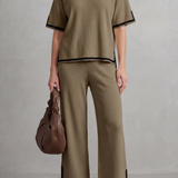 Jeah – Chic Contrast Trim – Lounge Set