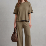 Jeah – Chic Contrast Trim – Lounge Set