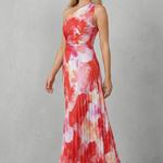Juniper – Bold bloom – Women’s One-Shoulder Printed Maxi Dress