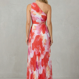 Juniper – Bold bloom – Women’s One-Shoulder Printed Maxi Dress