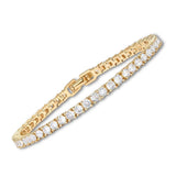 PULSERA TENIS MOISSANITE | ORO BLANCO
