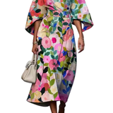 VESTIDO FLORAL ELEGANTE - VALERINA MARBELLA