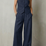 Linéaura – Relaxed tailored elegance – Vest and pants set