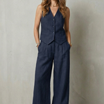 Linéaura – Relaxed tailored elegance – Vest and pants set