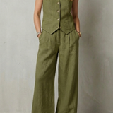 Linéaura – Relaxed tailored elegance – Vest and pants set