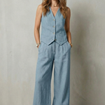 Linéaura – Relaxed tailored elegance – Vest and pants set