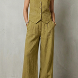 Linéaura – Relaxed tailored elegance – Vest and pants set