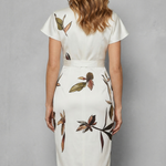 Lioravelle – Effortless wrap silhouette – Midi dress