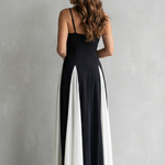 Lovie – Modern contrast – Women’s Elegant Maxi Dress