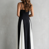 Lovie – Modern contrast – Women’s Elegant Maxi Dress