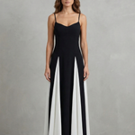 Lovie – Modern contrast – Women’s Elegant Maxi Dress