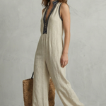 Lunaria – Minimalist zip stand collar – Jumpsuit