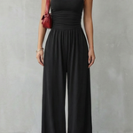 Lunarra – Double strap fit – Wide-leg jumpsuit