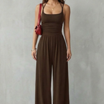 Lunarra – Double strap fit – Wide-leg jumpsuit