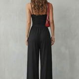 Lunarra – Double strap fit – Wide-leg jumpsuit