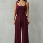 Lunarra – Double strap fit – Wide-leg jumpsuit