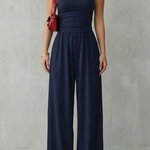 Lunarra – Double strap fit – Wide-leg jumpsuit