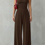 Lunarra – Double strap fit – Wide-leg jumpsuit